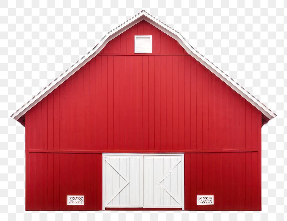 PNG Red barn architecture building outdoors. 