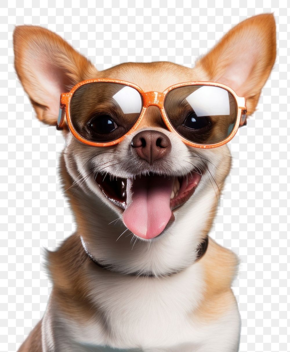 PNG Sunglasses chihuahua mammal animal. 