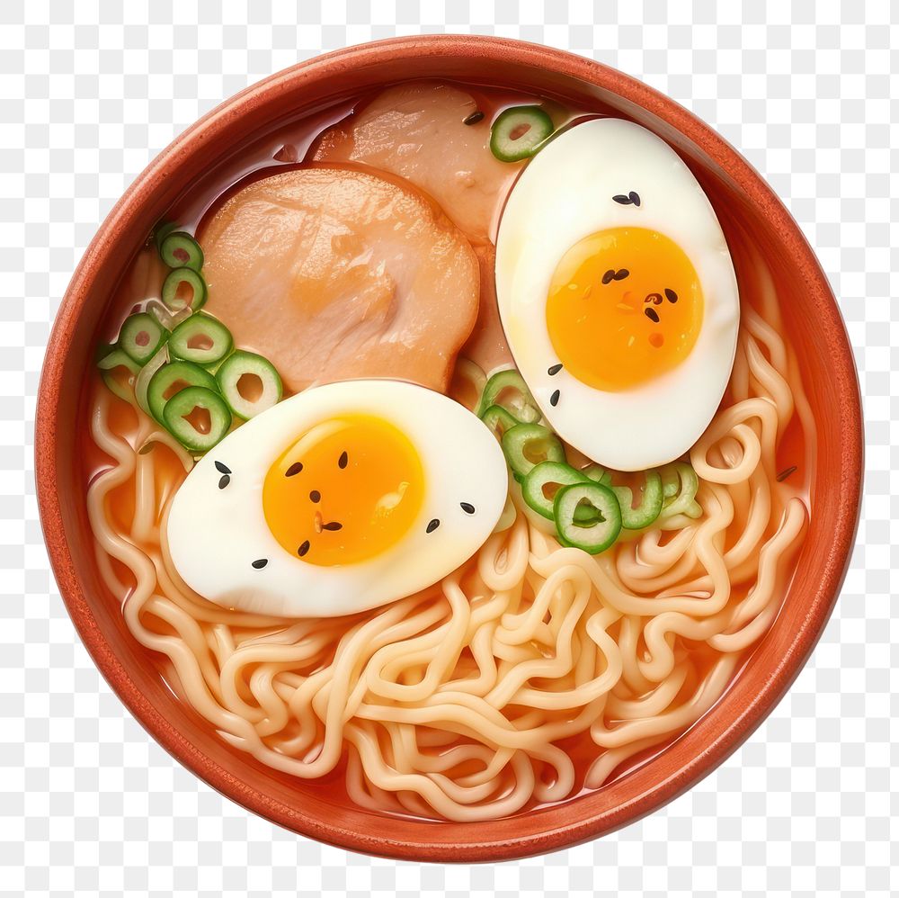 PNG Ramen food meal soup. AI generated Image by rawpixel.