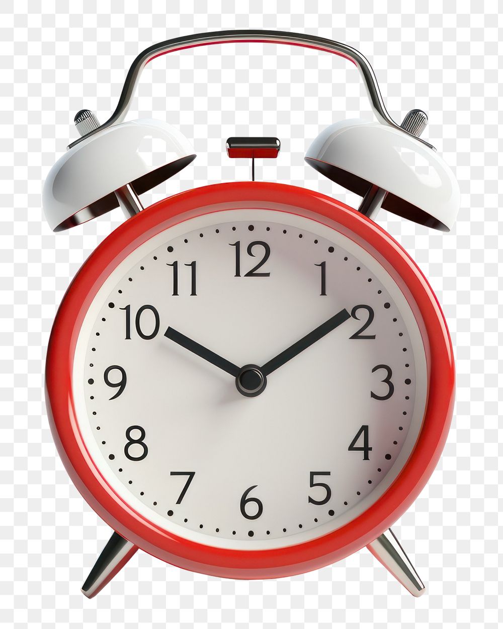 PNG Clock number red white background. AI generated Image by rawpixel.