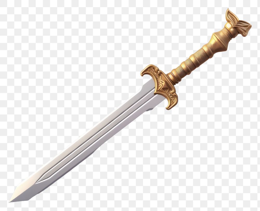 PNG Weapon dagger sword blade. AI generated Image by rawpixel.