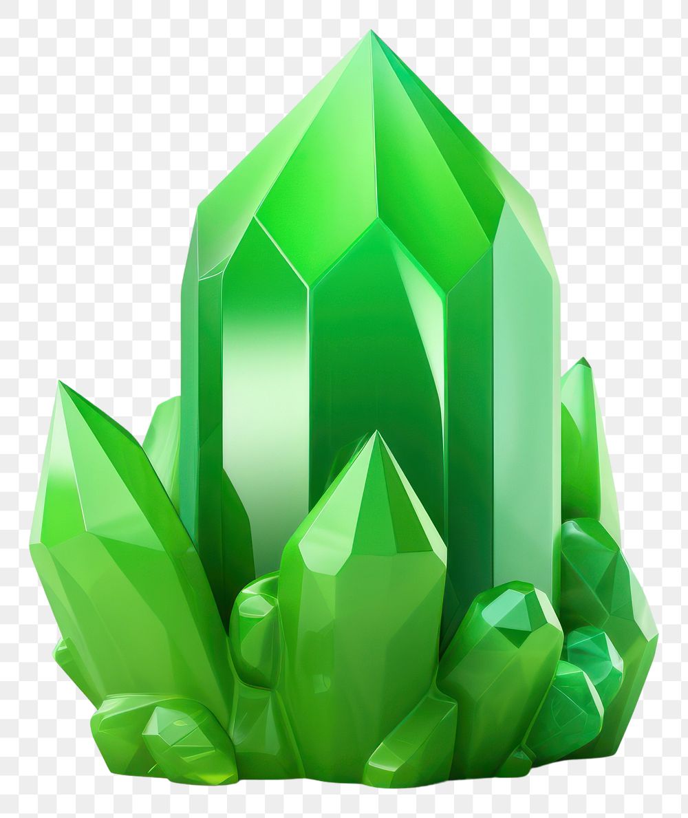 PNG Green gemstone jewelry emerald. AI generated Image by rawpixel.