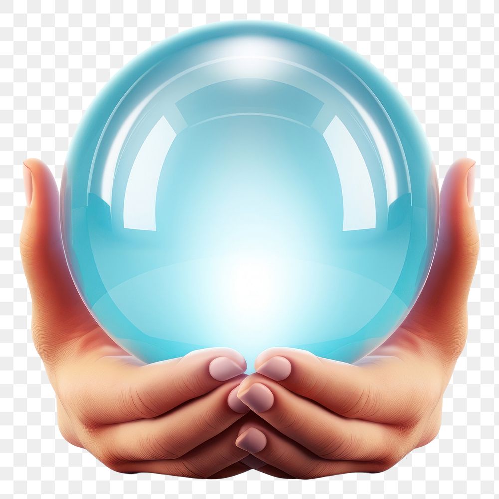 PNG Hand sphere finger ball. AI generated Image by rawpixel.