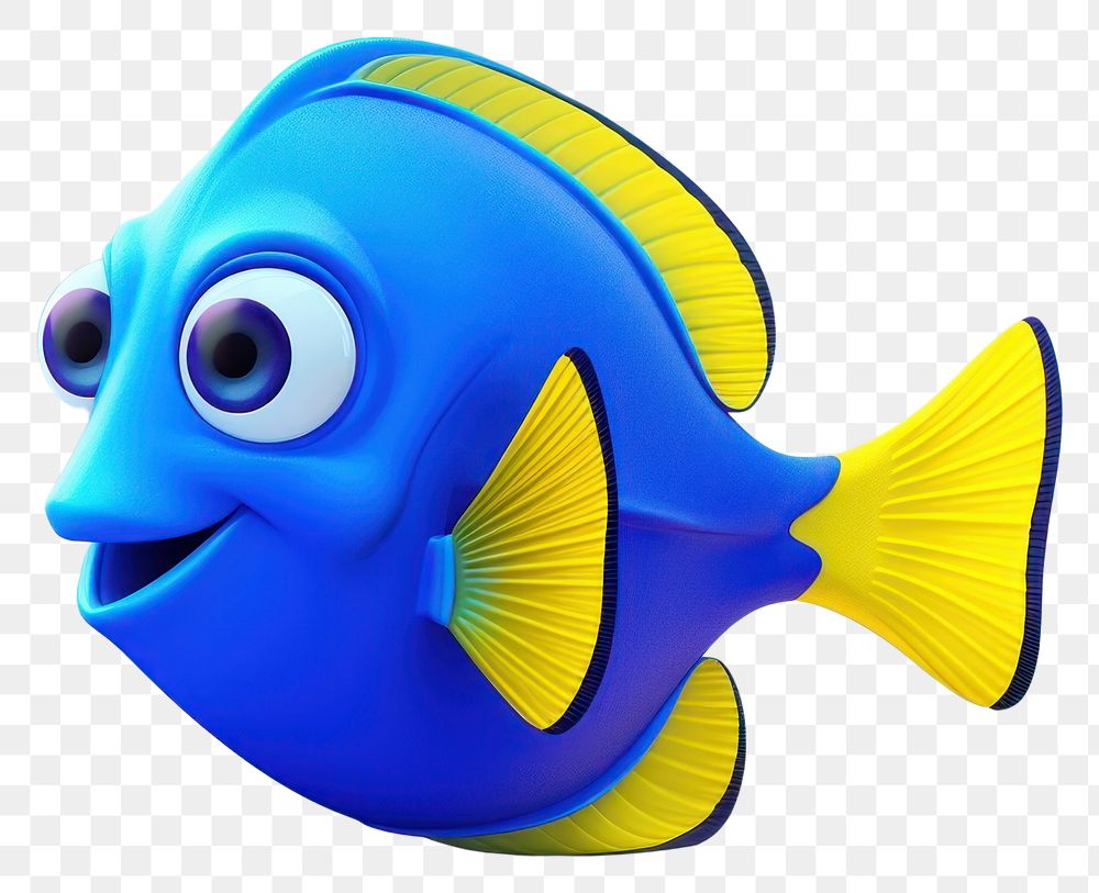 PNG Blue tang fish animal pomacentridae pomacanthidae