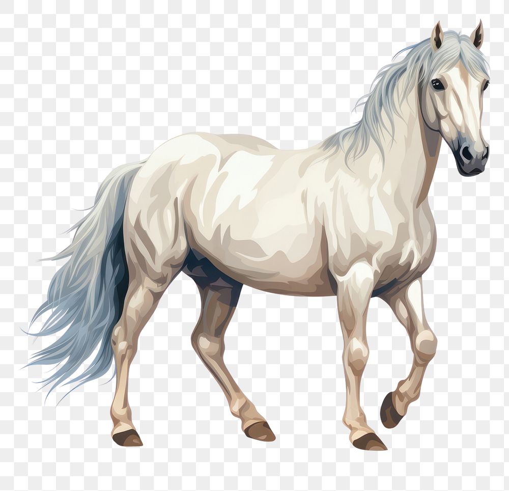 PNG Horse stallion animal mammal. AI generated Image by rawpixel.