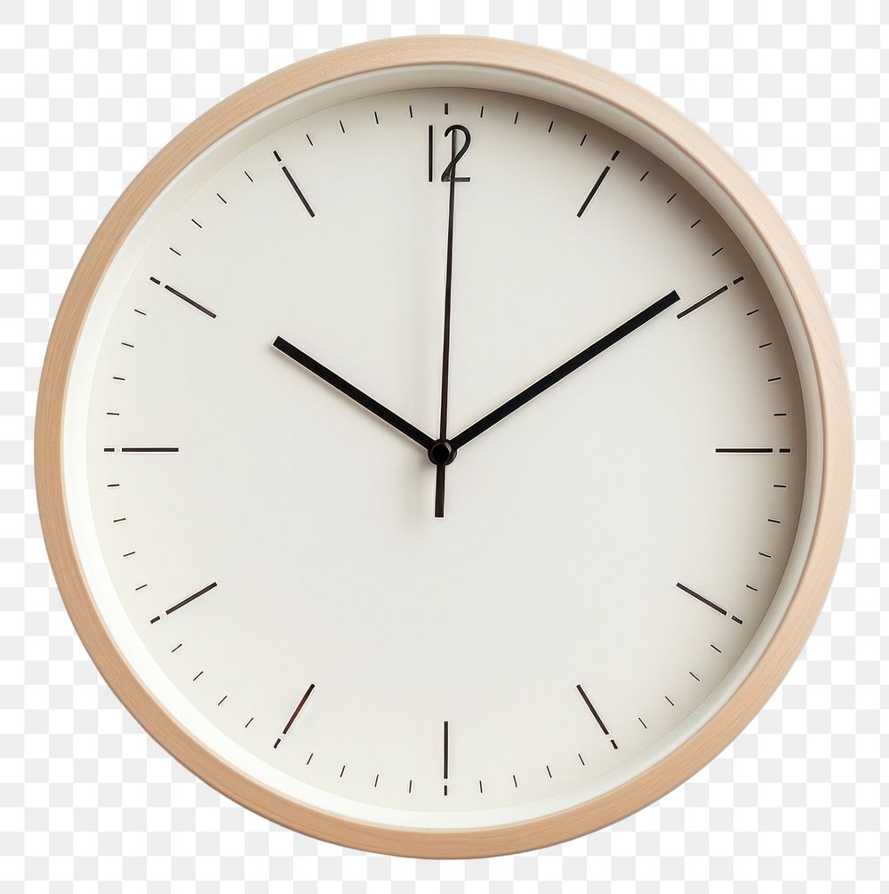 PNG Normal wall clock furniture deadline accuracy. AI generated Image by rawpixel.