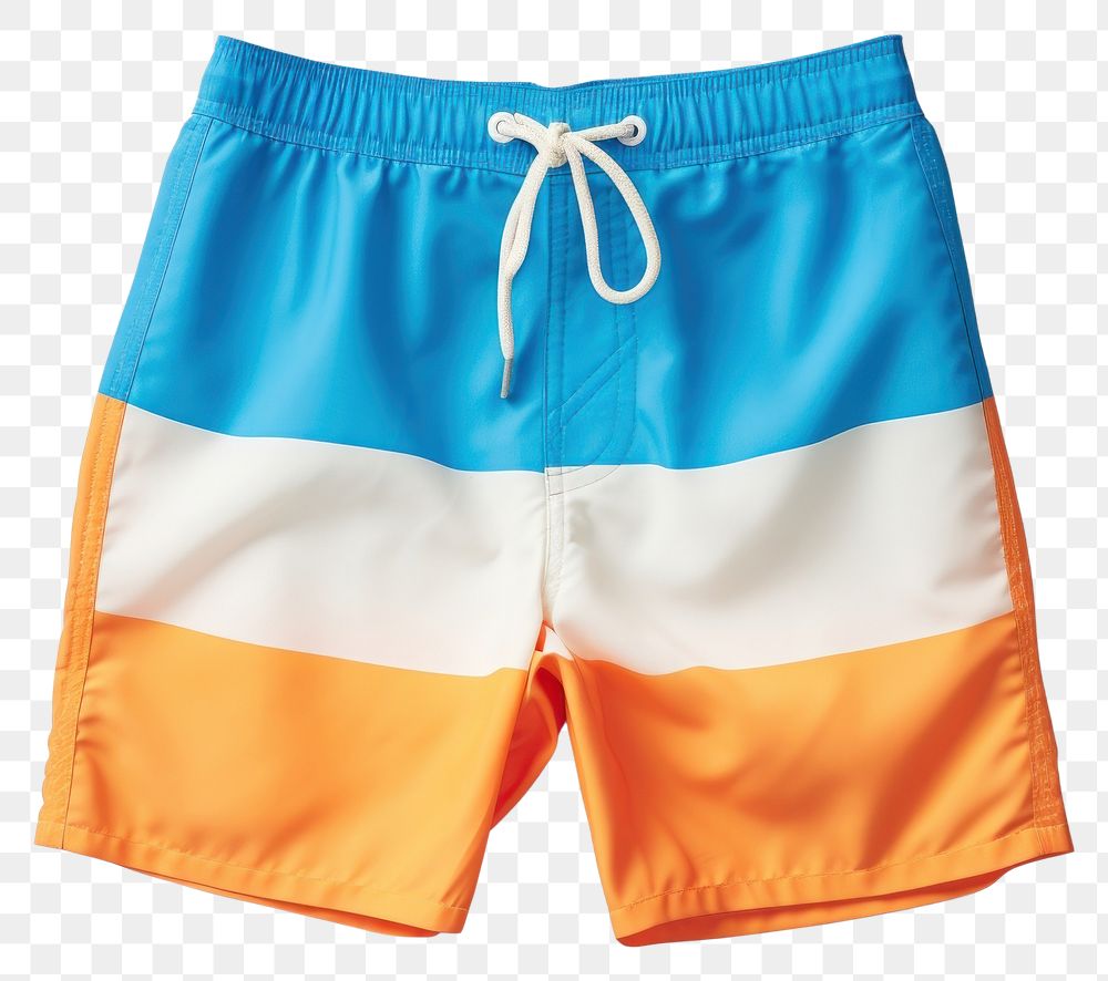 PNG Swimming trunks shorts white background underpants. AI generated Image by rawpixel.