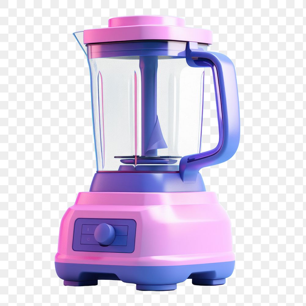 Blender mixer technology appliance.  PNG with transparent background.