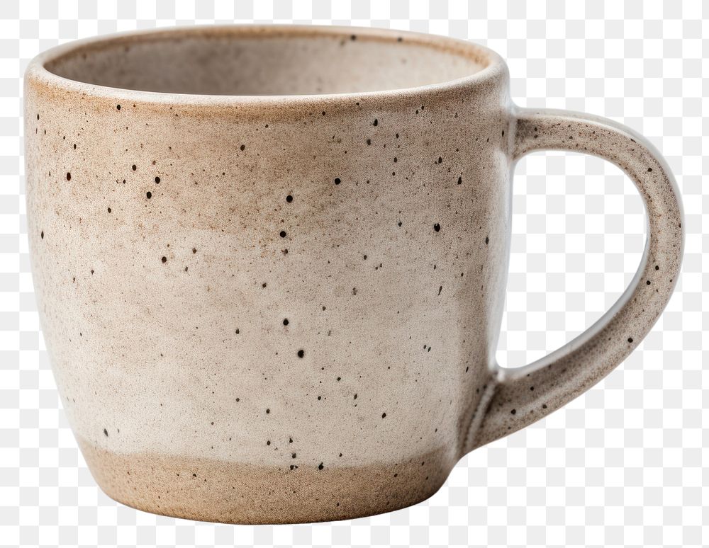 PNG Japanese handmade ceramic mug coffee porcelain pottery. AI generated Image by rawpixel.