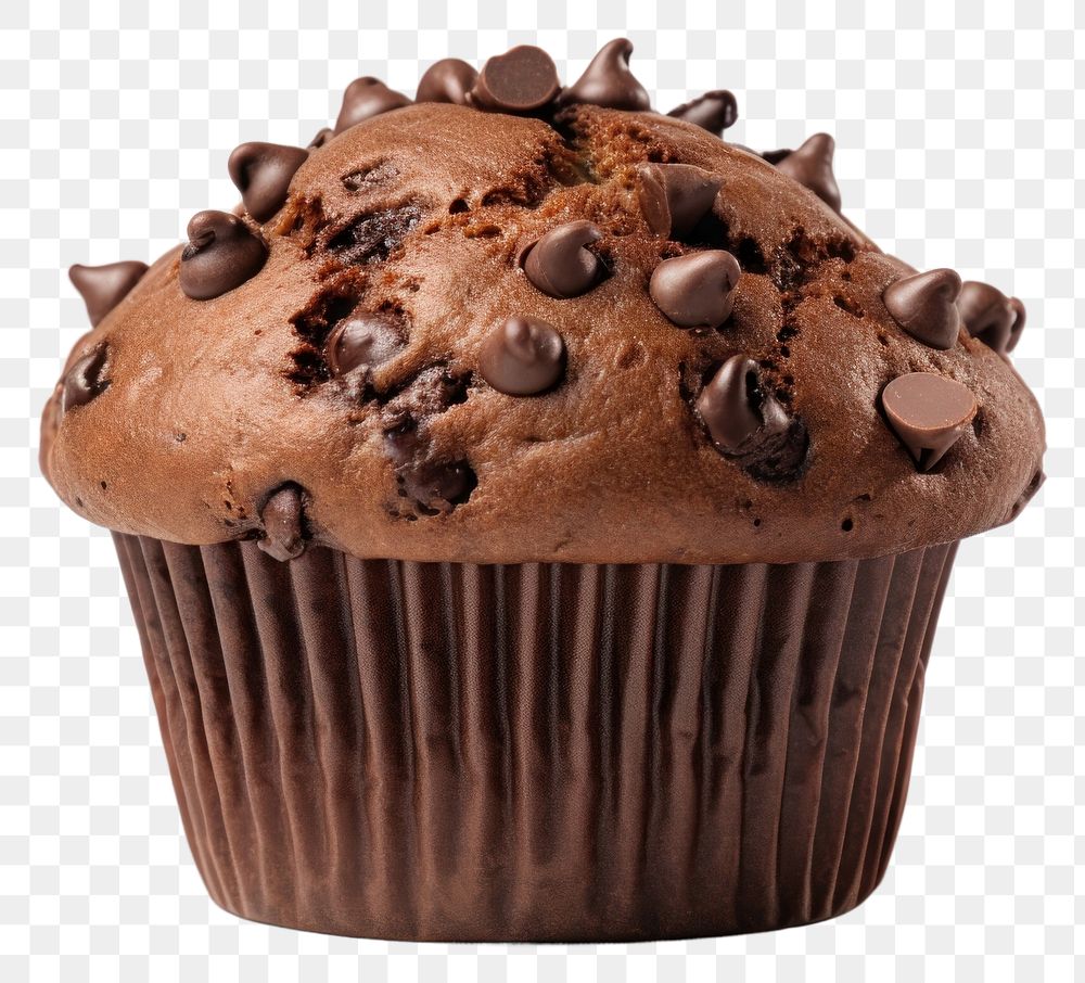 PNG Chocolate muffin dessert cupcake food. 