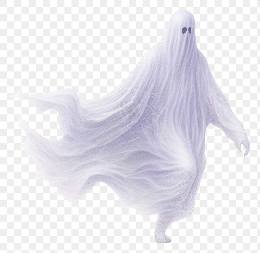 PNG Dancing ghost white celebration cartoon. 