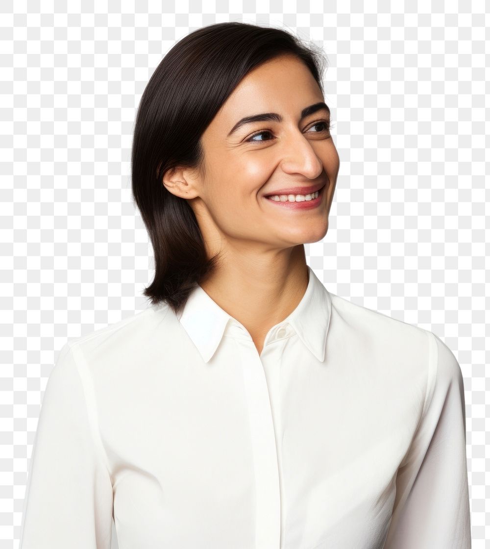 PNG Businesswoman smiling blouse adult. 