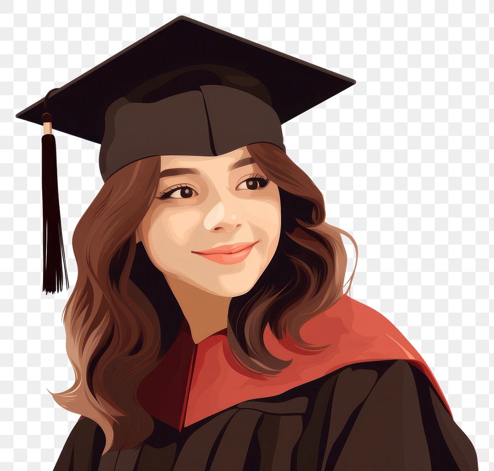 PNG Student graduation student adult. AI generated Image by rawpixel.