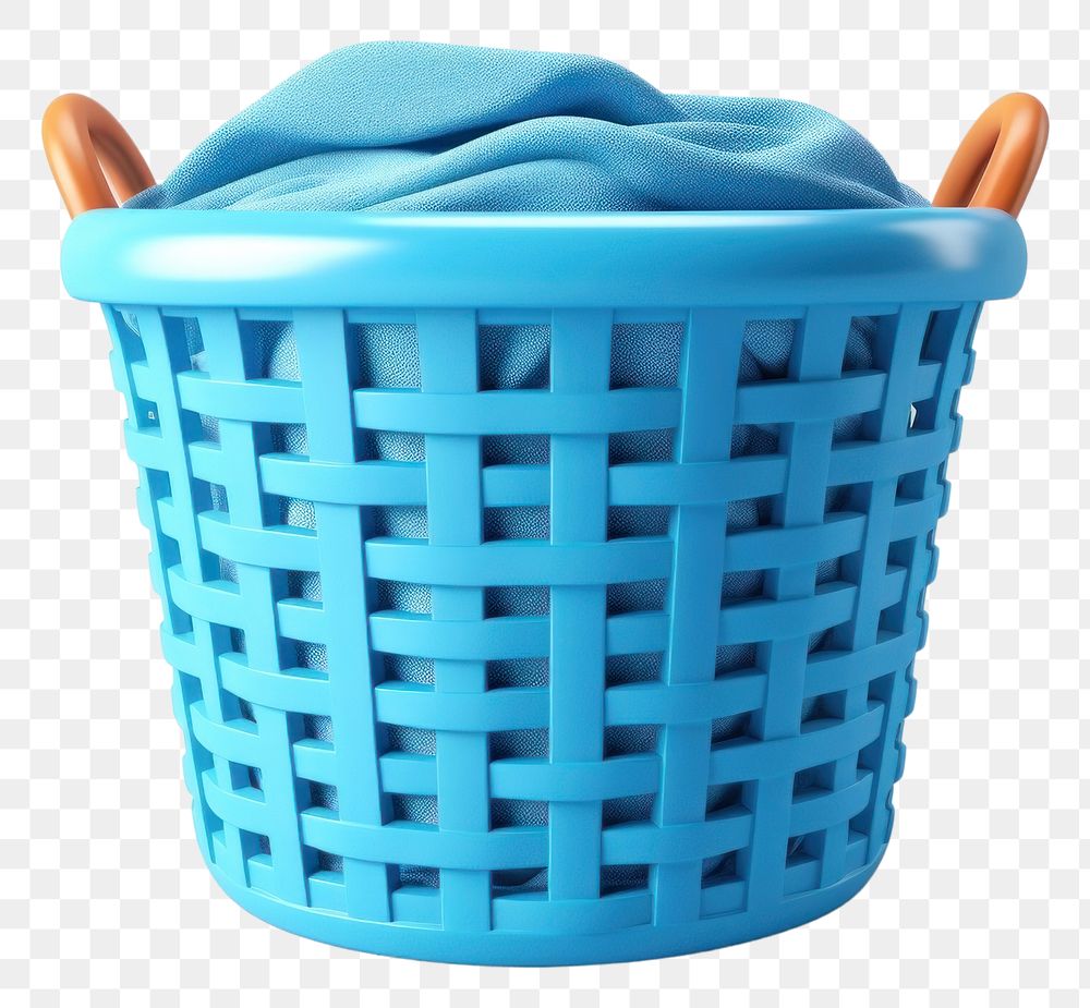 PNG Laundry basket laundry white background container. 