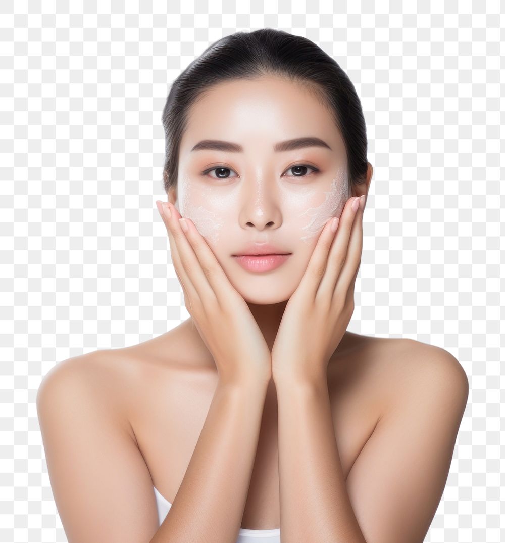 PNG Body care skin portrait finger. AI generated Image by rawpixel.