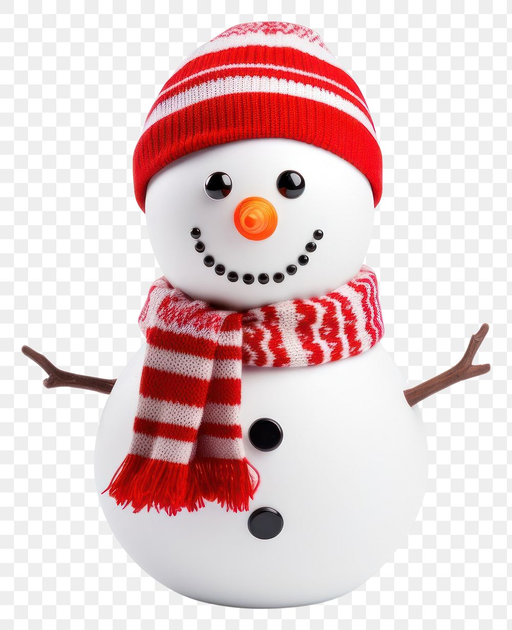 PNG Snow snowman winter white. AI generated Image by rawpixel.