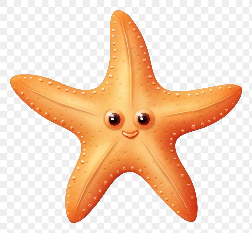 PNG Starfish starfish animal white background. AI generated Image by rawpixel.
