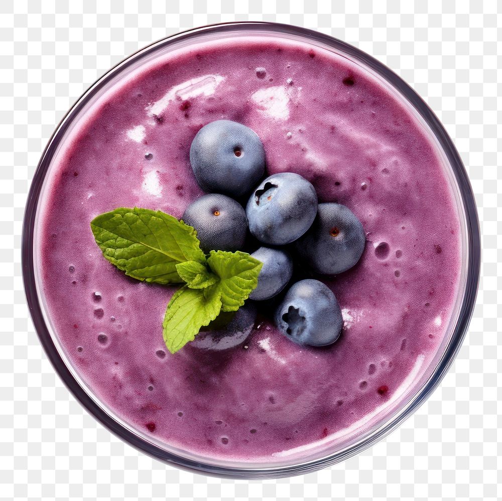 PNG Blueberry smoothie fruit juice drink. AI generated Image by rawpixel.