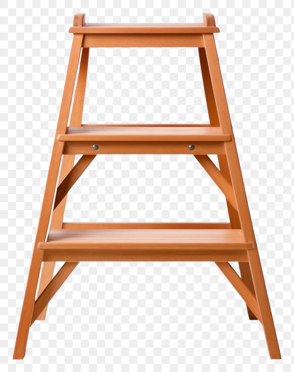 PNG Wooden step ladder chair architecture lifeguard. AI generated Image by rawpixel.