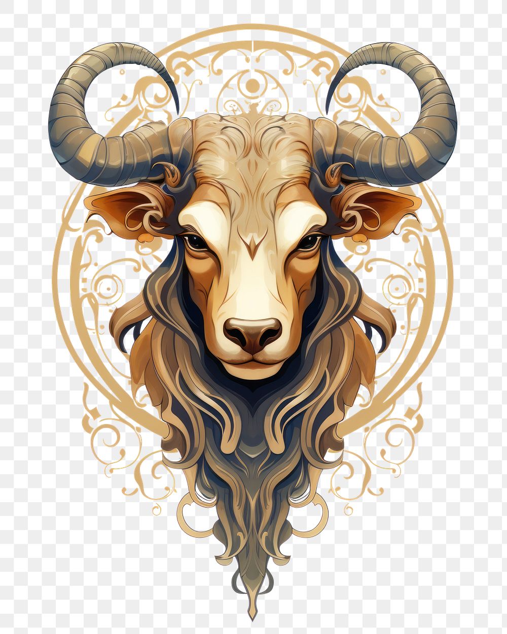 PNG Zodiac taurus livestock buffalo | Premium PNG - rawpixel