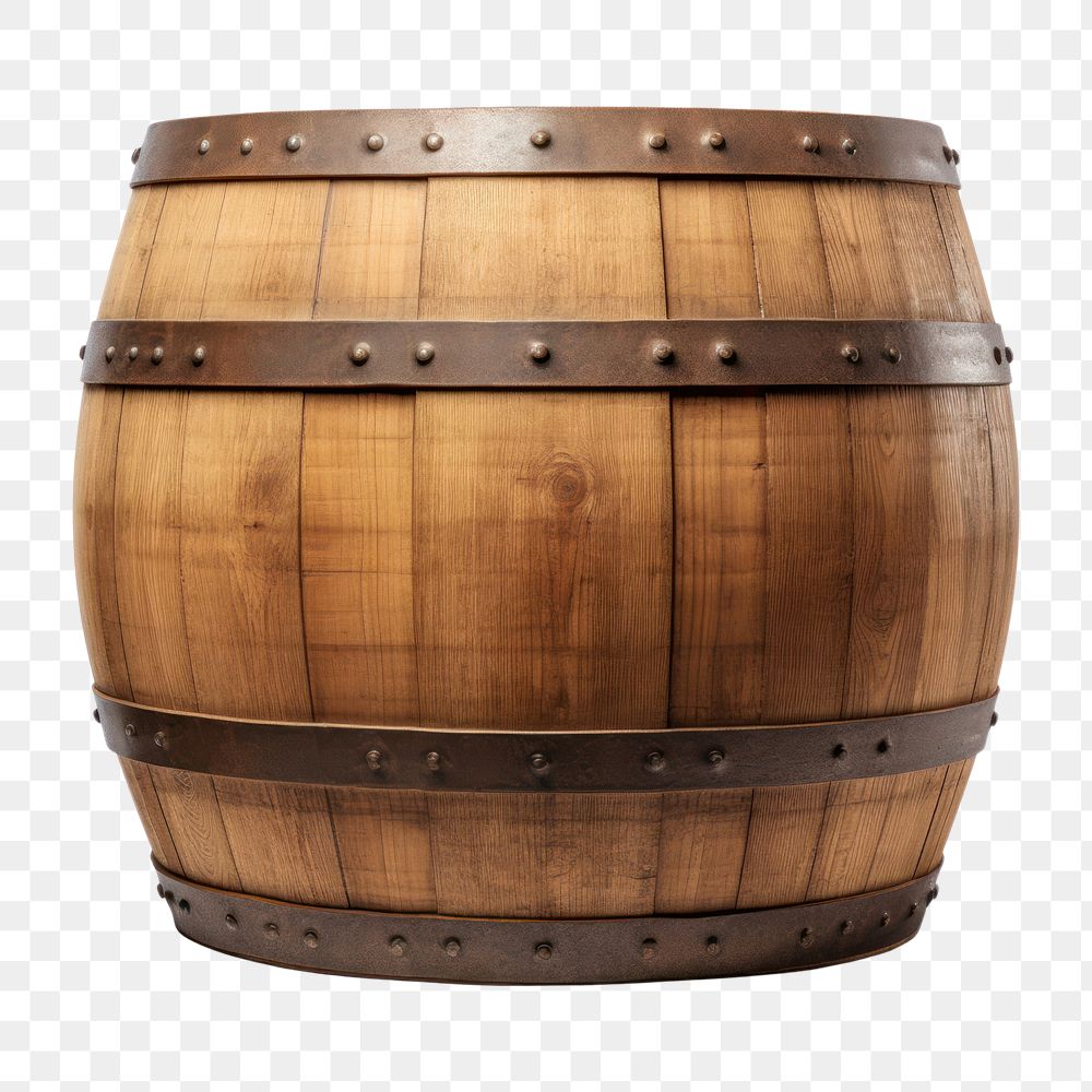PNG Old wooden wine barrel keg old. AI generated Image by rawpixel.
