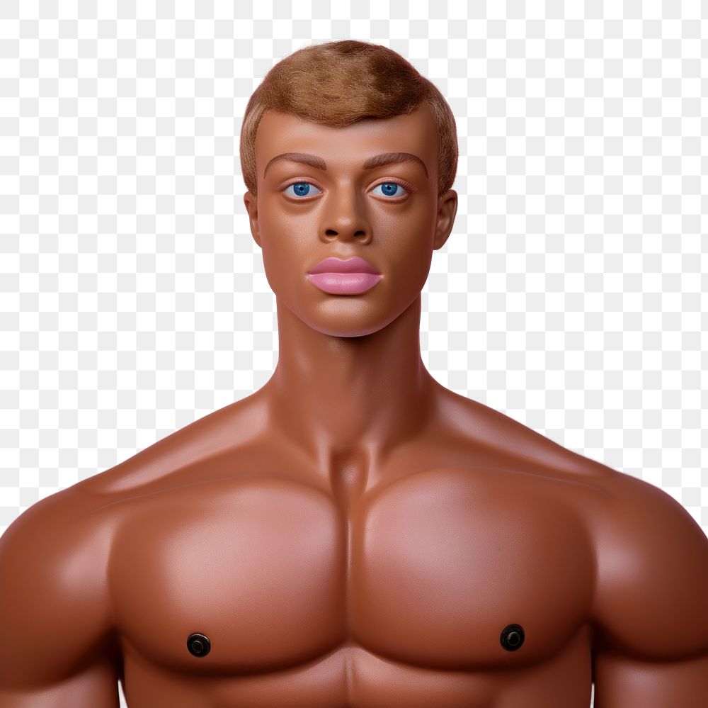 PNG Men rubber doll portrait adult photo. 