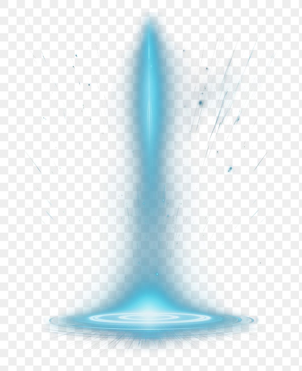 PNG alien abduction effect, transparent background 