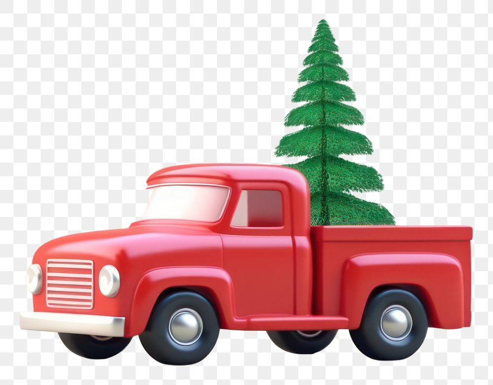 PNG Truck tree car vehicle. AI generated Image by rawpixel.