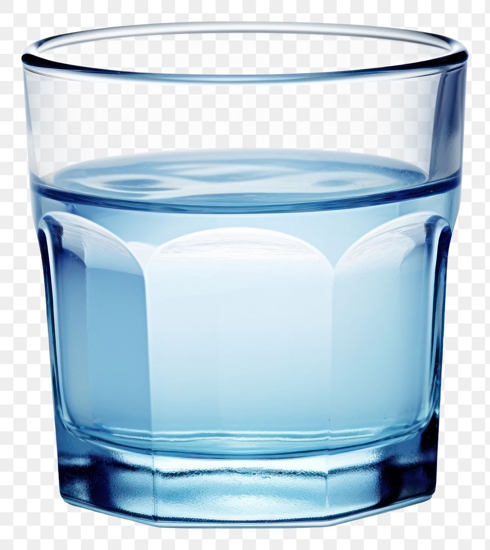 PNG Glass white background refreshment transparent. 