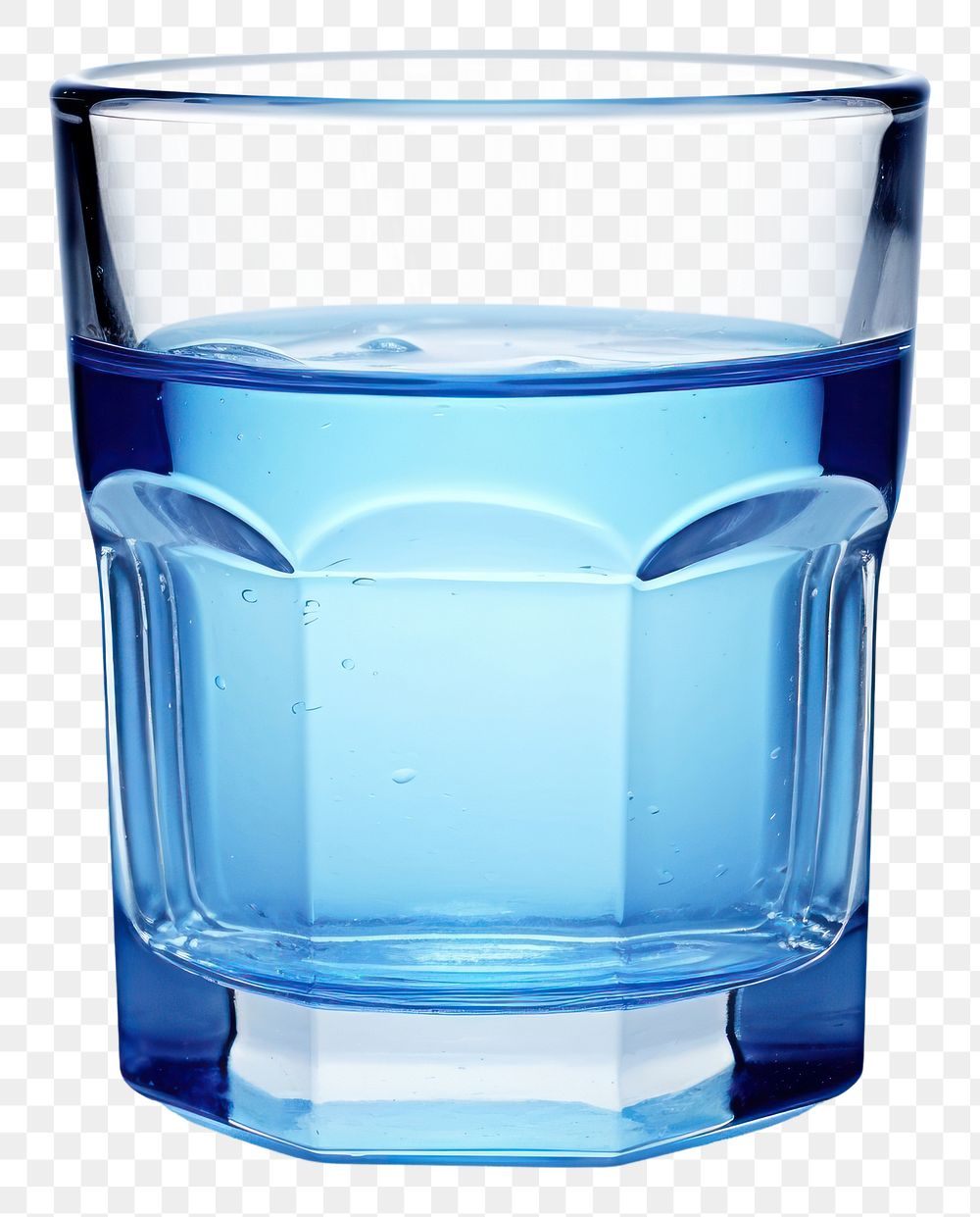 PNG Glass bottle blue white background. AI generated Image by rawpixel.