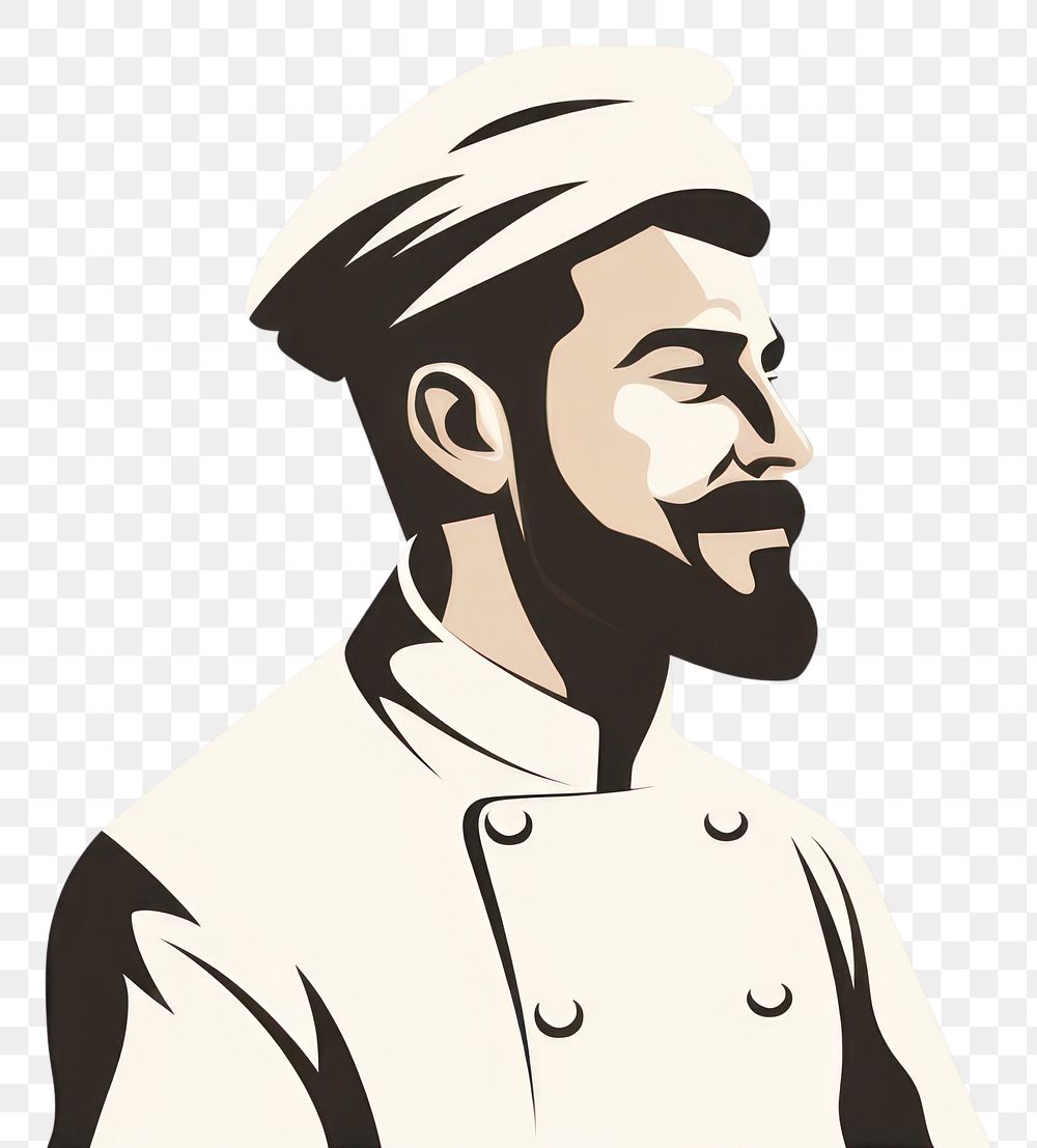 PNG  Chef portrait person adult. AI generated Image by rawpixel.
