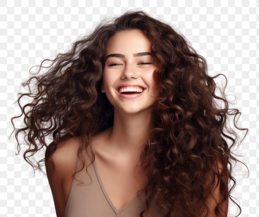 PNG Hairstyle laughing smiling adult. 