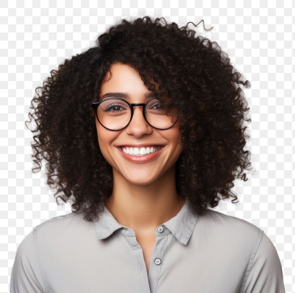 PNG Portrait glasses smiling adult. 