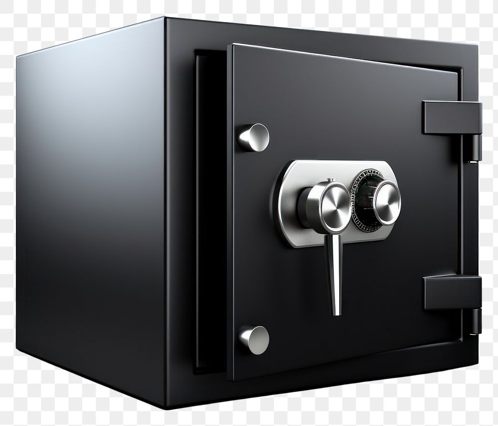 PNG Security metal safe white background technology multimedia. AI generated Image by rawpixel.