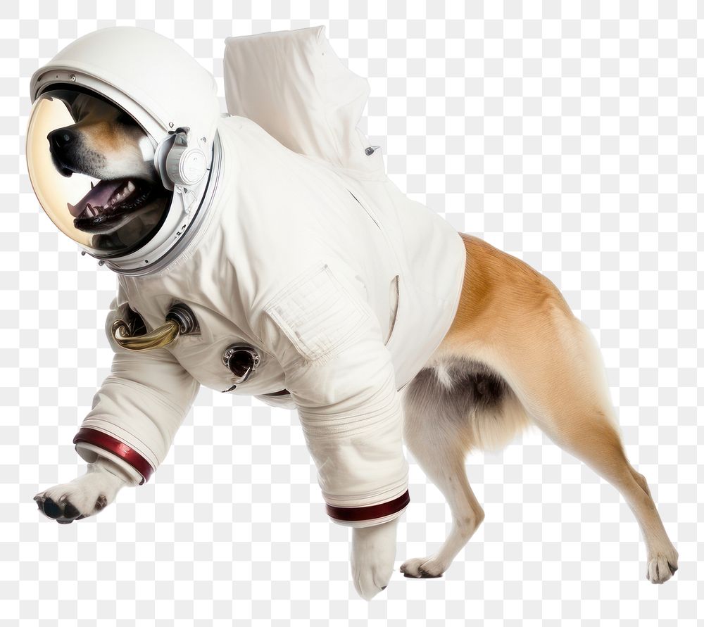 PNG Astronaut dog animal mammal sports. AI generated Image by rawpixel.