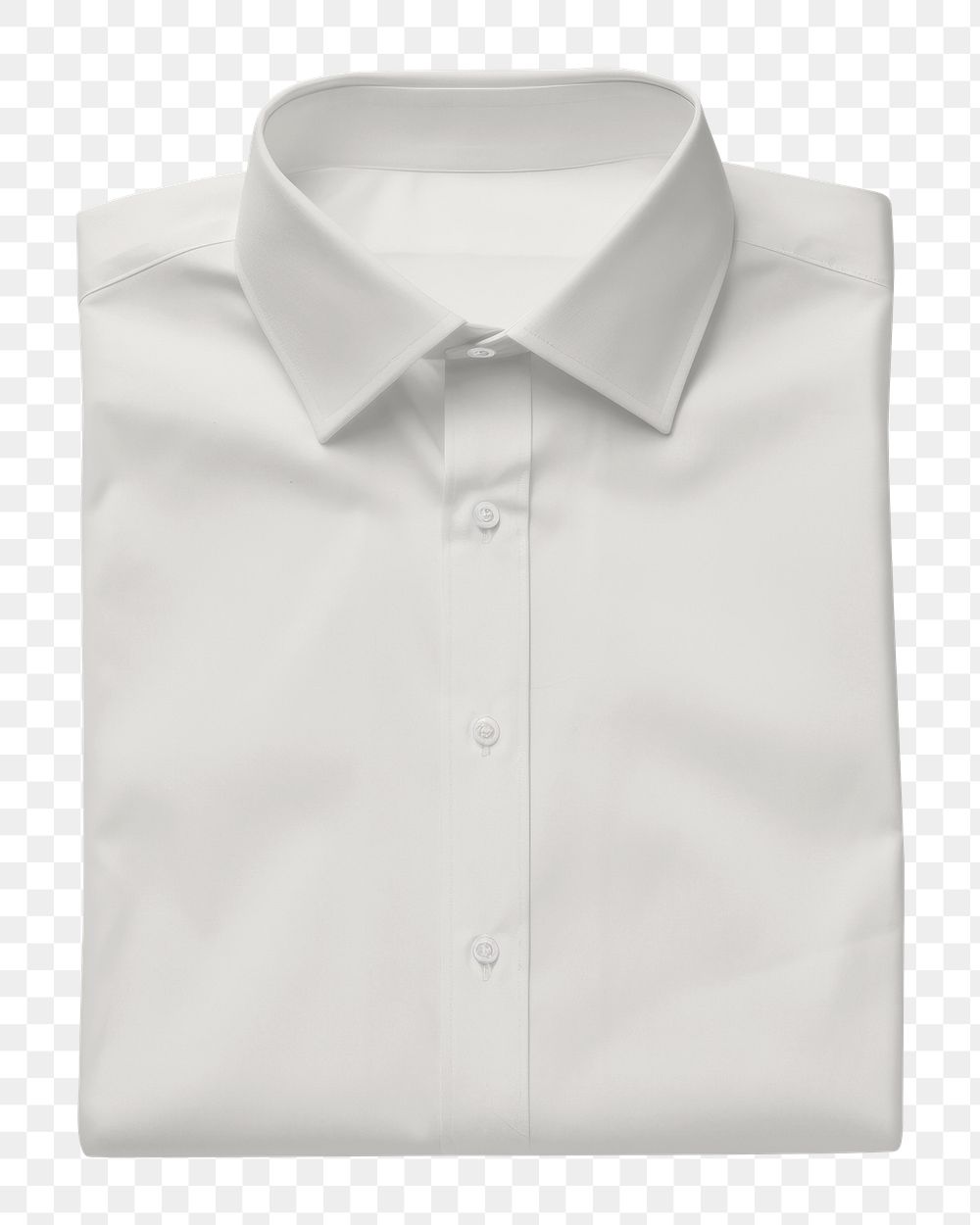 PNG white dress shirt, design element, transparent background