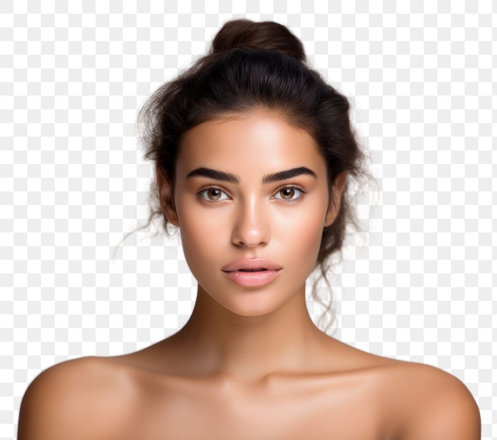 PNG Portrait adult women skin. AI generated Image by rawpixel.