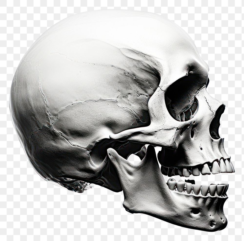 PNG Xray white white background anthropology