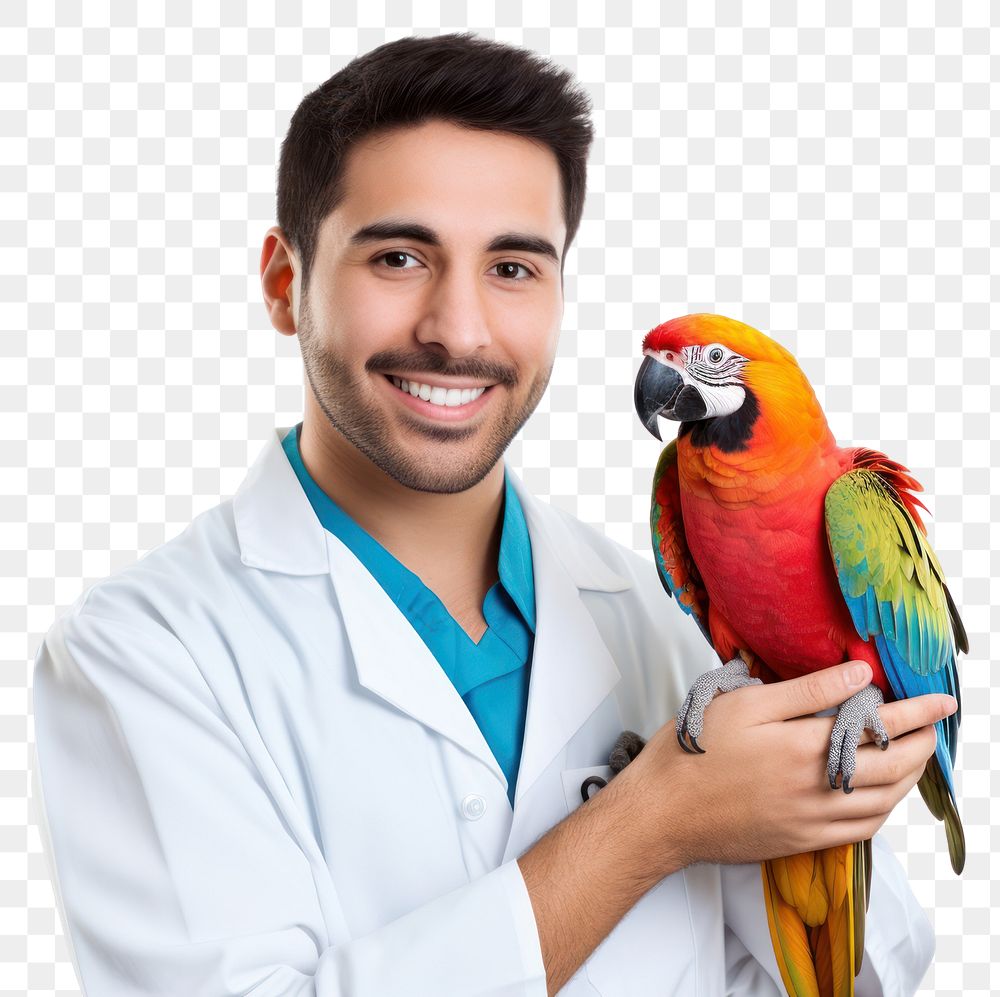 PNG Veterinarian bird doctor animal. AI generated Image by rawpixel.