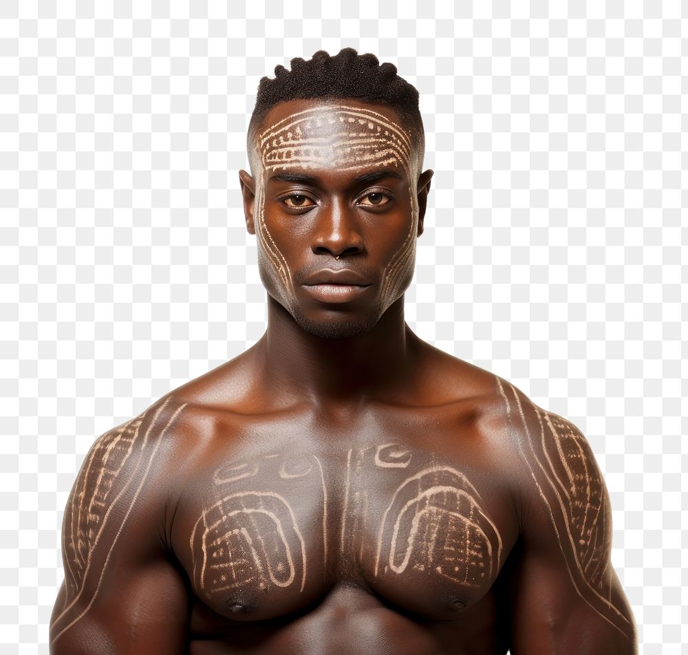 PNG African man portrait adult photo. AI generated Image by rawpixel.