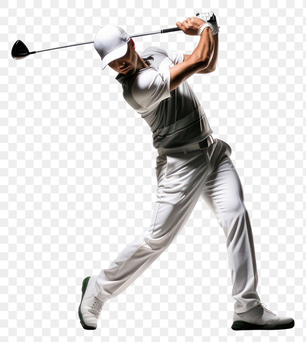 PNG Man golfer sports adult  