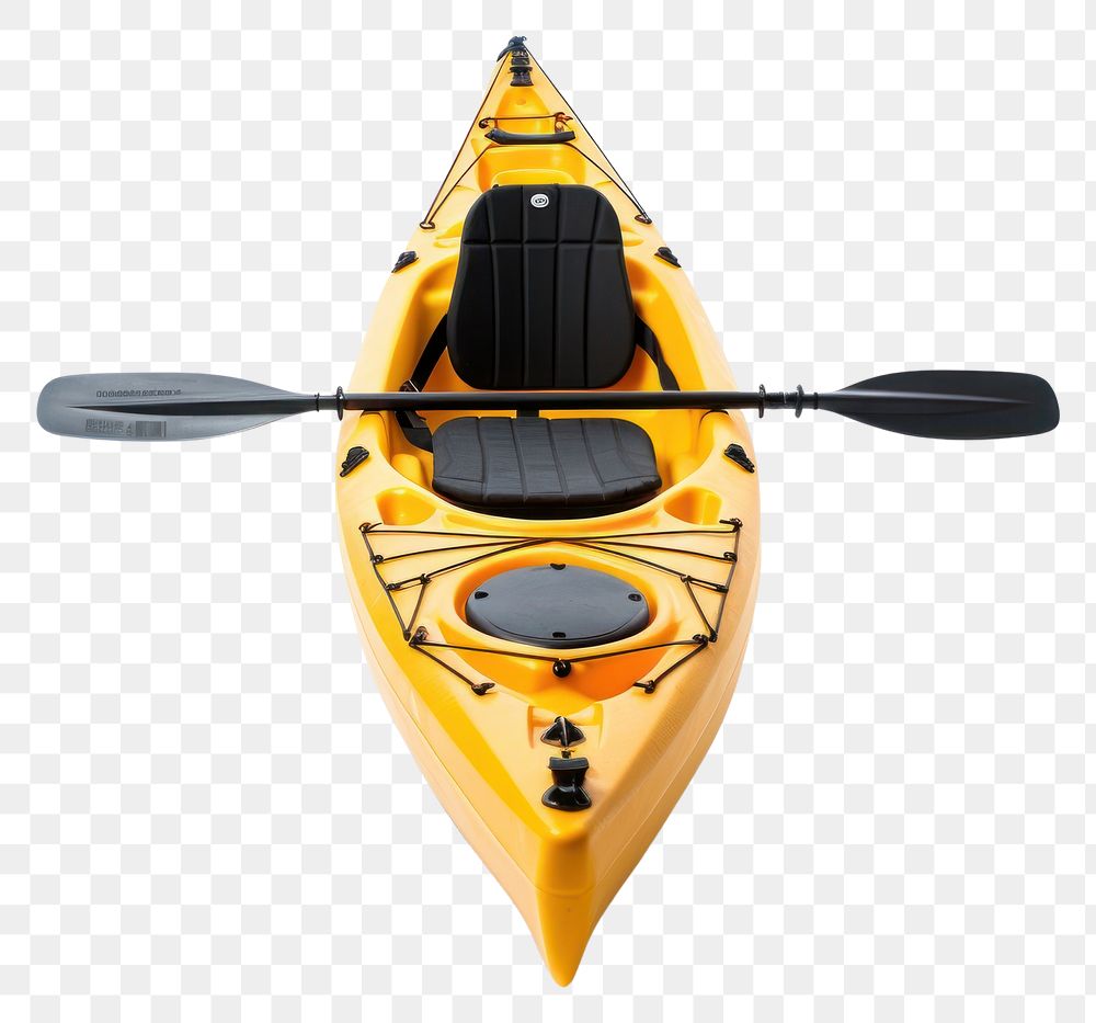 PNG Plastic kayak recreation kayaking vehicle. AI generated Image by rawpixel.