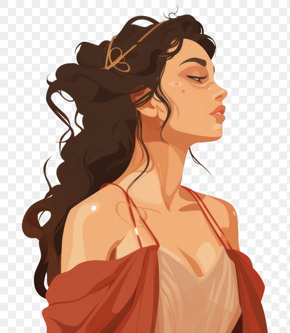 PNG Ancient rome woman drawing sketch adult. AI generated Image by rawpixel.