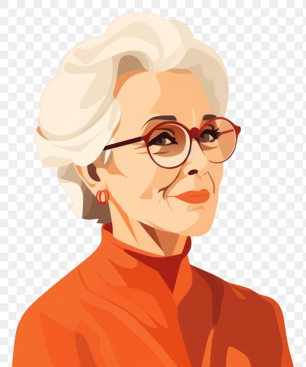 PNG Portrait glasses sketch adult. AI generated Image by rawpixel.