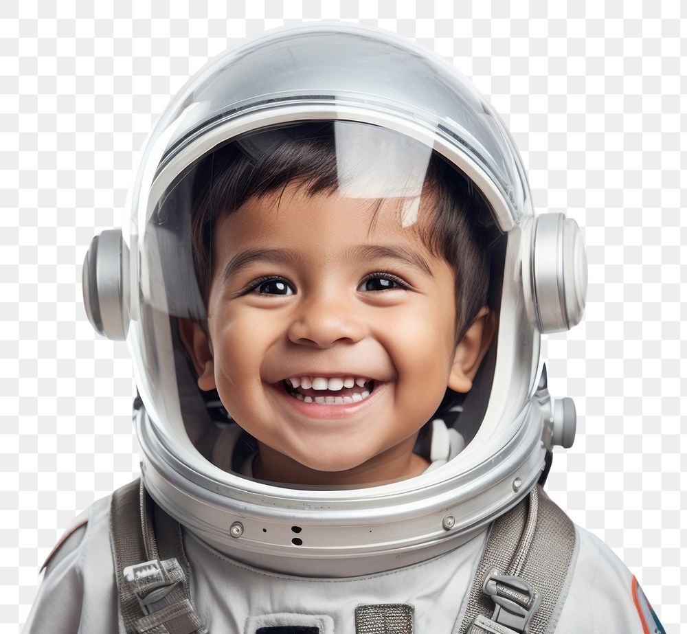 PNG Astronaut happy mexican kid baby. AI generated Image by rawpixel.
