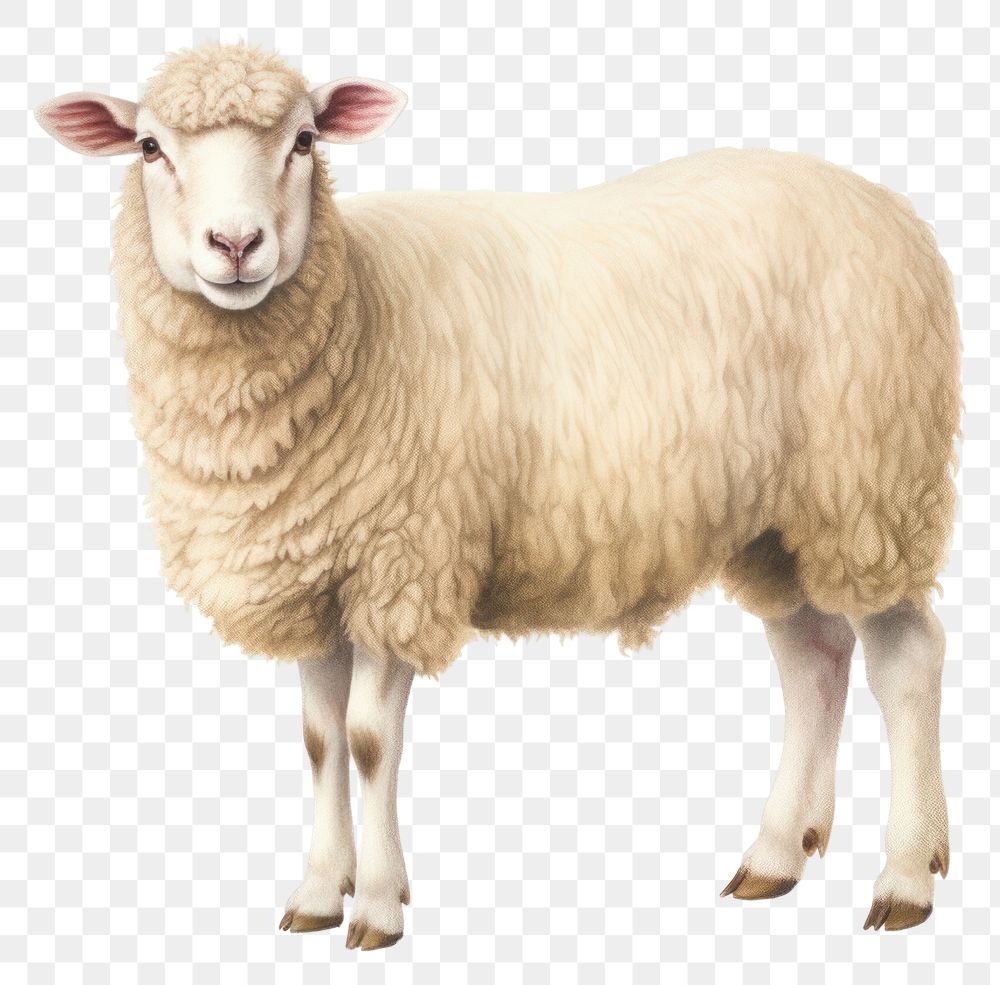 PNG Sheep sheep livestock animal. AI generated Image by rawpixel.