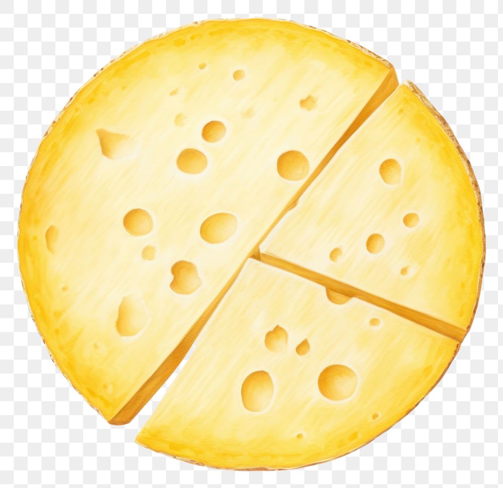 PNG Cheese wheel cheese bread food. AI generated Image by rawpixel.