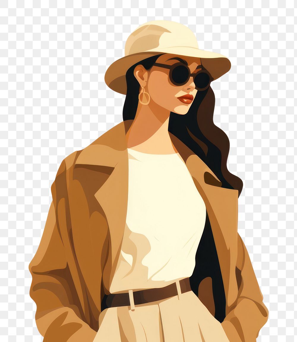 PNG Portrait fashion adult women. AI generated Image by rawpixel.