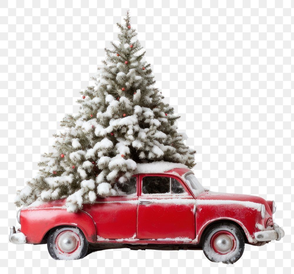 PNG Christmas tree car vehicle