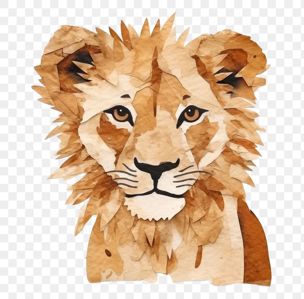 PNG Lion wildlife mammal animal. AI generated Image by rawpixel.